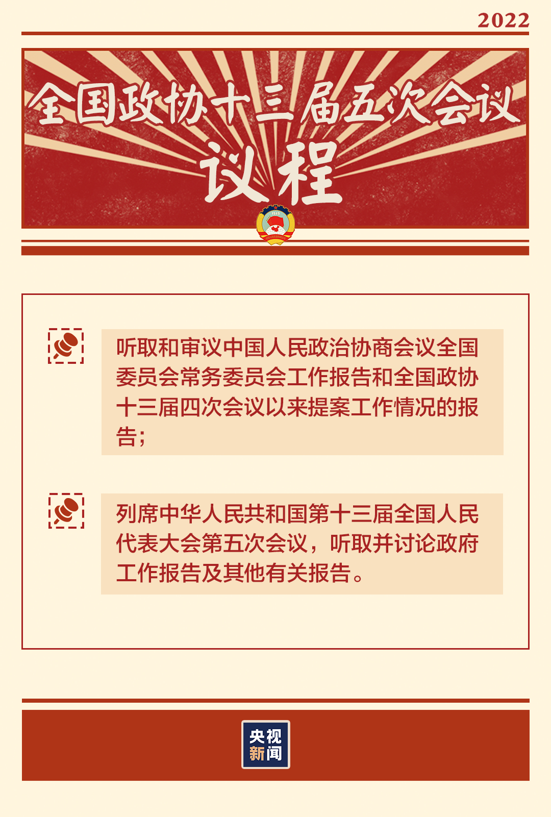 “兩會(huì)時(shí)間”即將開(kāi)啟，這些要點(diǎn)提前看→