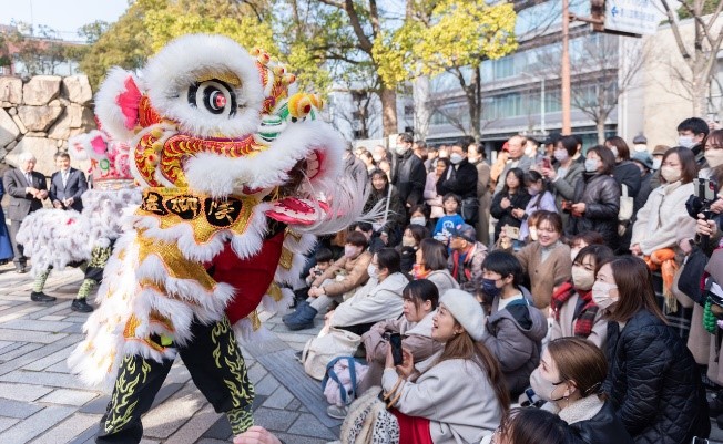 活動現(xiàn)場。中國駐大阪旅游辦事處供圖